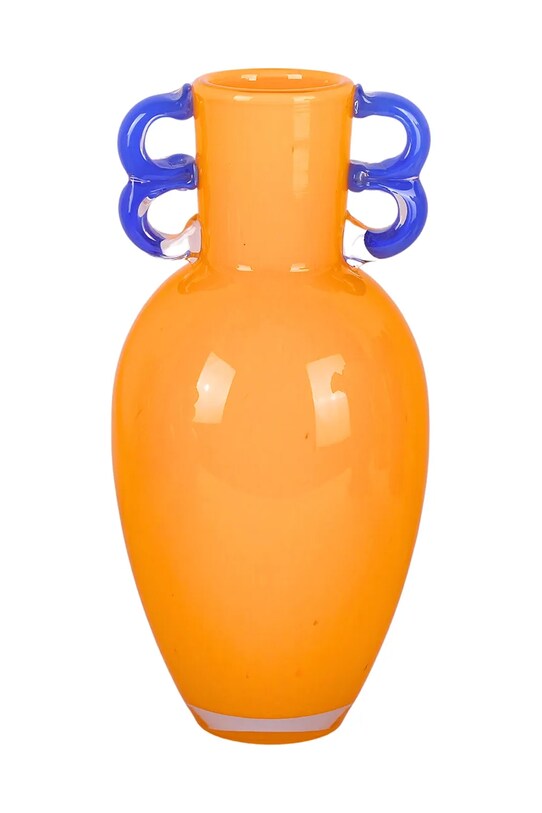 Dekoratívna váza home & lifestyle oranžová KAL.5486