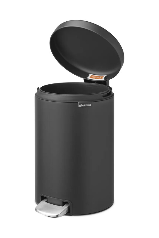 Brabantia cos de gunoi New Icon 12 L negru 113802