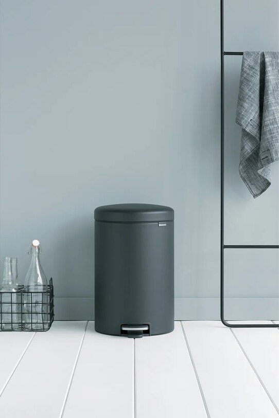 Brabantia cos de gunoi NewIcon 20 L negru 114182