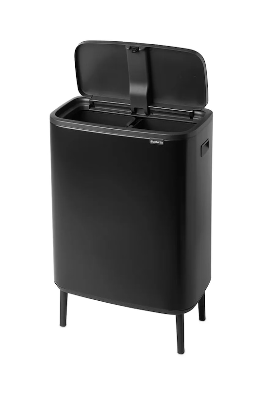 Kuchnia i bar Brabantia kosz na śmieci Bo Touch Hi 2 x 30 L 130625 czarny