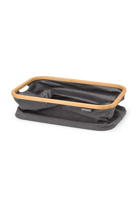 Baie Brabantia coș de rufe Pepper Black 40 L 232725 gri