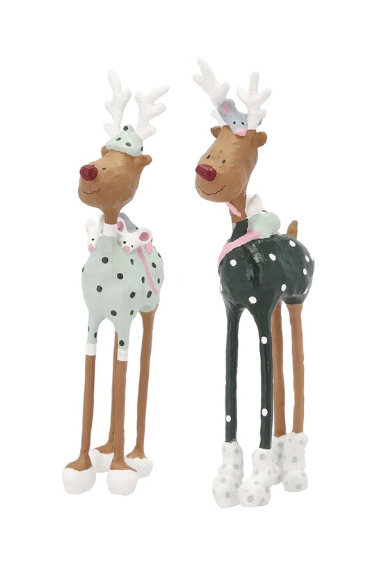 Medusa-Copenhagen glob de crăciun Mr & Mrs Rudolf 2024 2-pack multicolor 34326