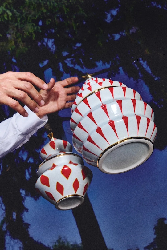 Alessi recipient cu capac Delight NZ03 multicolor