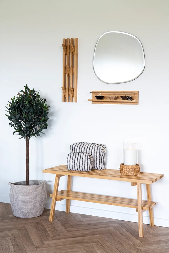 Zidna vješalica House Nordic Ember 4494070 bež