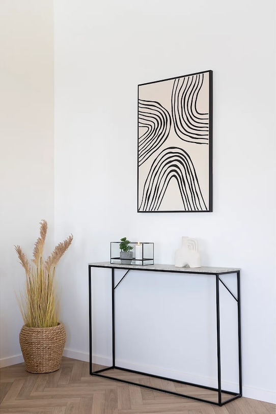 House Nordic sfesnic decorativ Hurricane negru 6407525