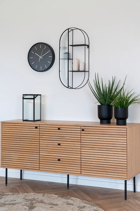 House Nordic raft suspendat Newcastle negru 4283001