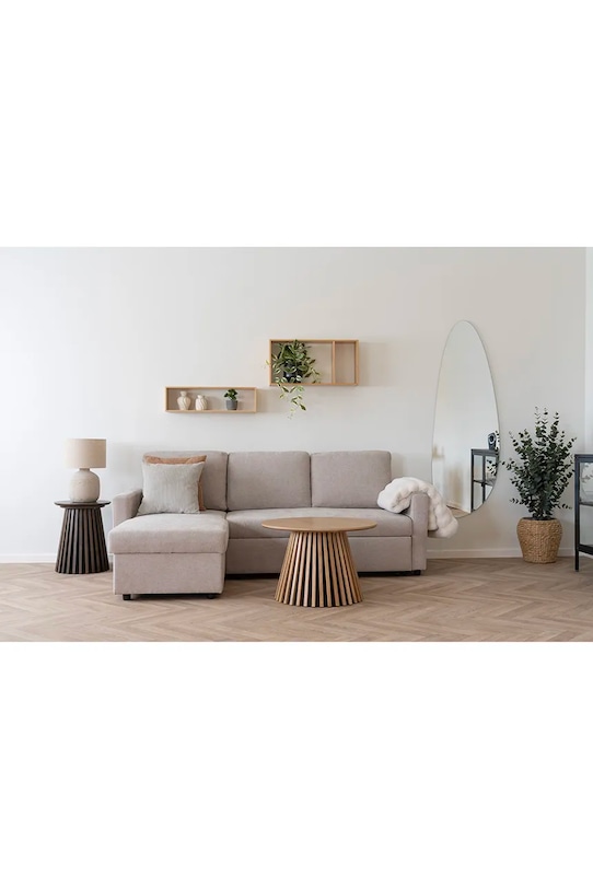 Настінна полиця House Nordic Ember 4292245 бежевий