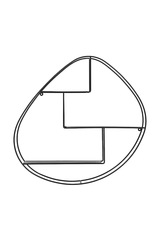 Підвісна полиця House Nordic Wrexham чорний 4294001