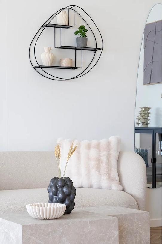 Підвісна полиця House Nordic Wrexham 4294001 чорний