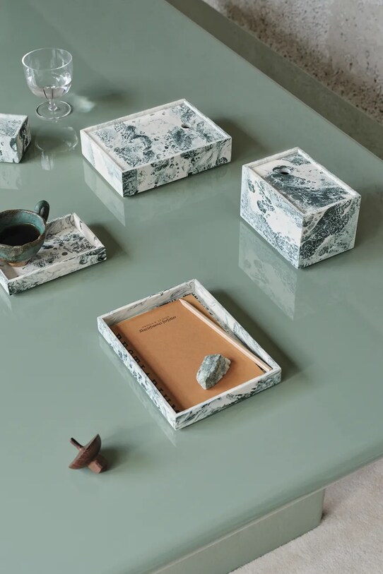 ferm LIVING pudełko do przechowywania Mist Box biały 1104269971