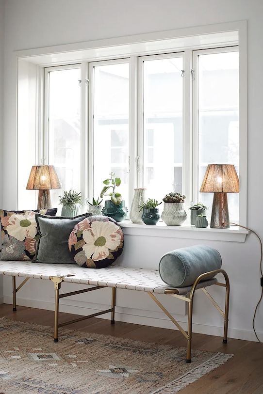 Madam Stoltz vaza decorativa Stoneware multicolor HY23295.21