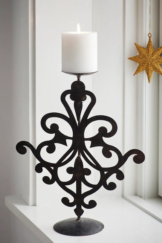 Вітальня та спальня Декоративний свічник Madam Stoltz MND229 барвистий