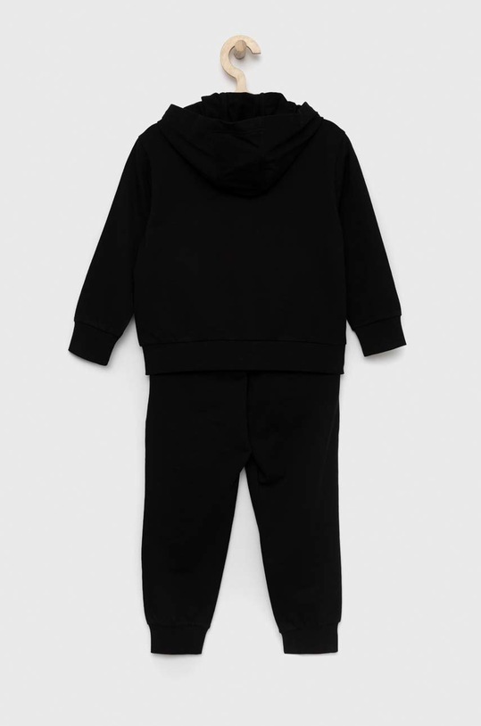 Дитячий бавовняний спортивний костюм EA7 Emporio Armani 8NBV52.BJ05Z чорний AA00