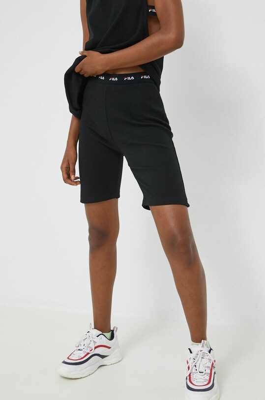 Fila top și pantaloni scurți negru FPS4085