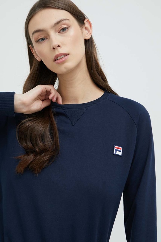Бавовняний костюм лаунж Fila FPW4095 темно-синій