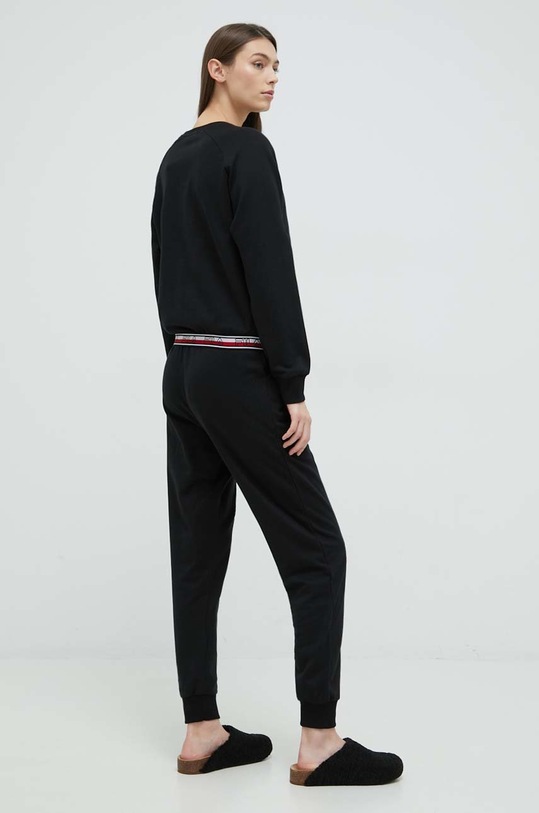 Fila dres lounge bawełniany FPW4095 czarny