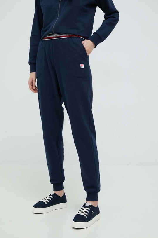 Odzież Fila dres lounge bawełniany FPW4096 granatowy