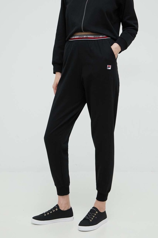 Odzież Fila dres lounge bawełniany FPW4096 czarny
