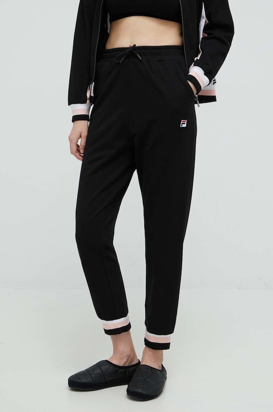 Odzież Fila dres lounge bawełniany FPW4097 czarny