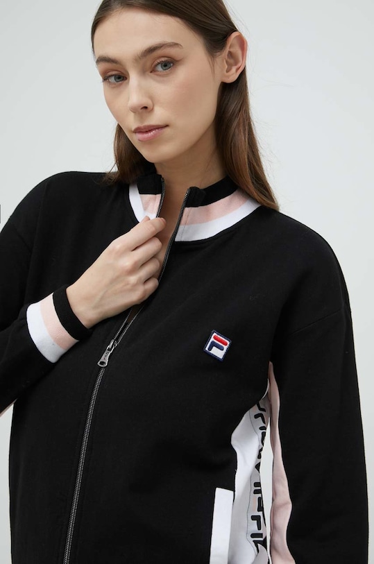 Fila dres lounge bawełniany FPW4097 czarny