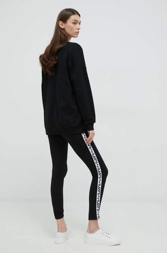Fila dres lounge bawełniany czarny FPW4098