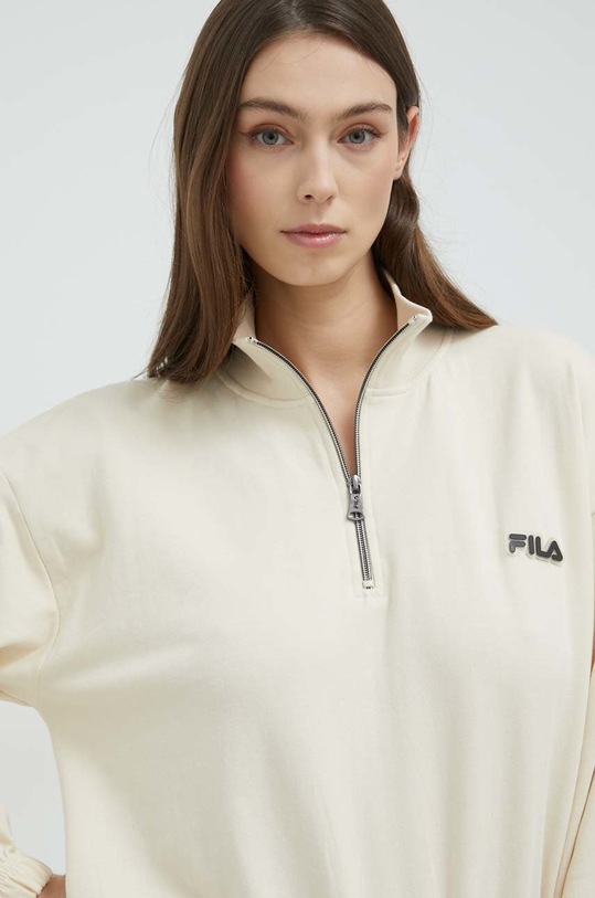 Fila dres lounge bawełniany FPW4102 beżowy
