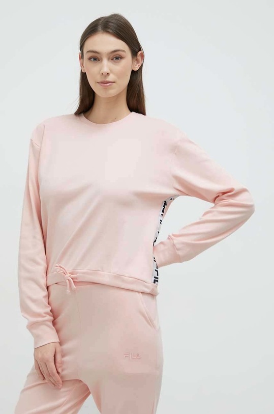 Fila dres lounge bawełniany FPW4107 różowy AA00