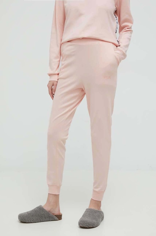 Odzież Fila dres lounge bawełniany FPW4107 różowy