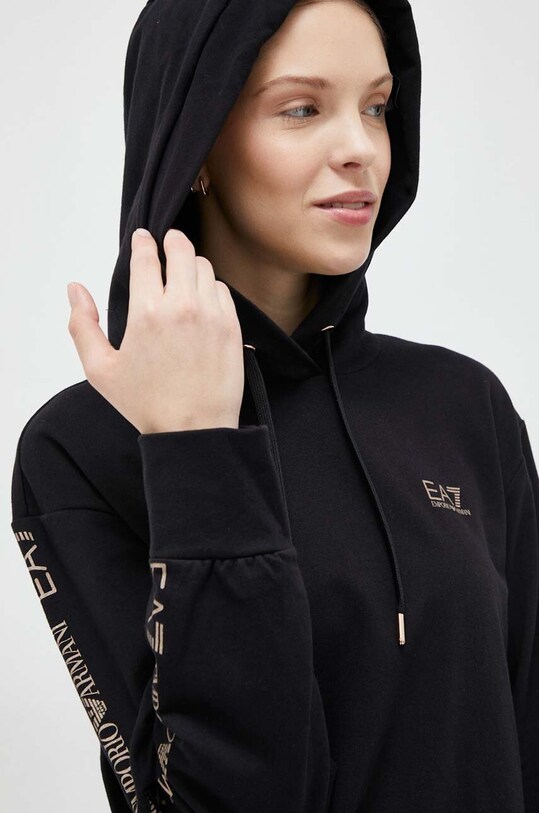 Tepláková súprava EA7 Emporio Armani čierna 8NTV58.TJPLZ