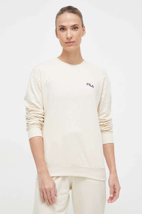 Odzież Fila dres bawełniany FPW4128 beżowy