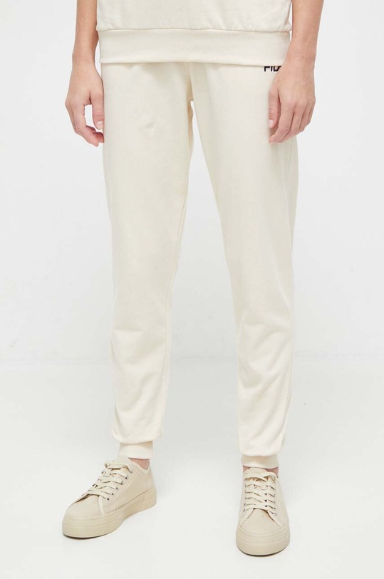 Fila dres bawełniany beżowy FPW4128