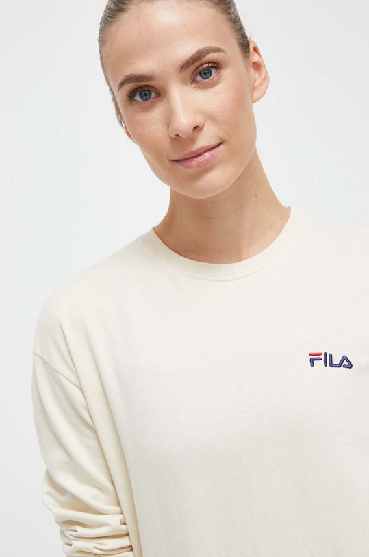 Fila dres bawełniany FPW4128 beżowy