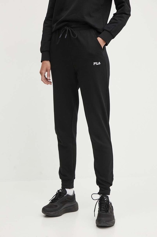 Fila dres bawełniany czarny FPS4159