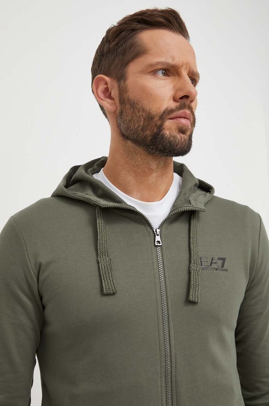 EA7 Emporio Armani dres bawełniany 8NPV80.PJ05Z zielony
