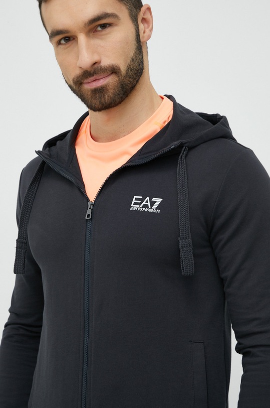 EA7 Emporio Armani dres bawełniany 8NPV80.PJ05Z granatowy