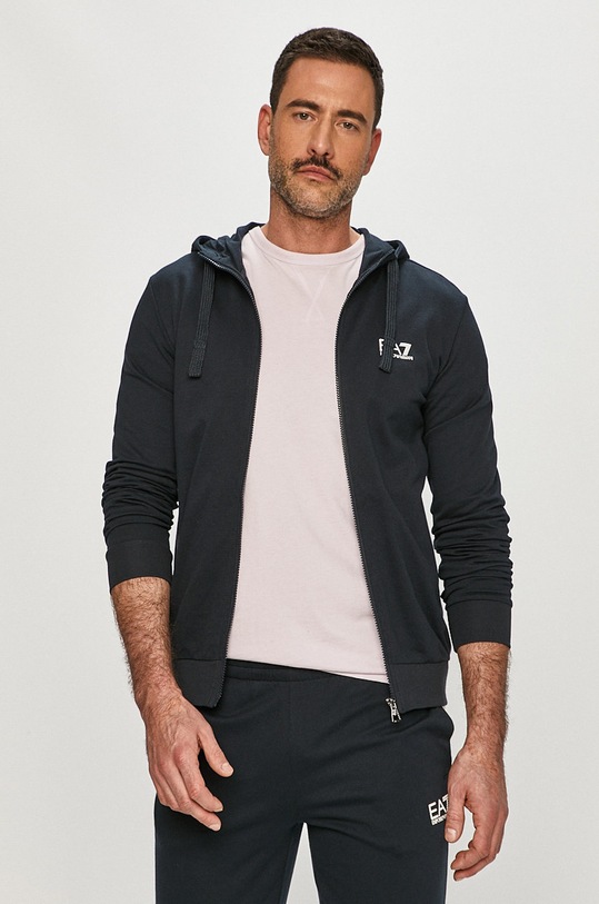 Одяг Бавовняний спортивний костюм EA7 Emporio Armani 8NPV80.PJ05Z темно-синій