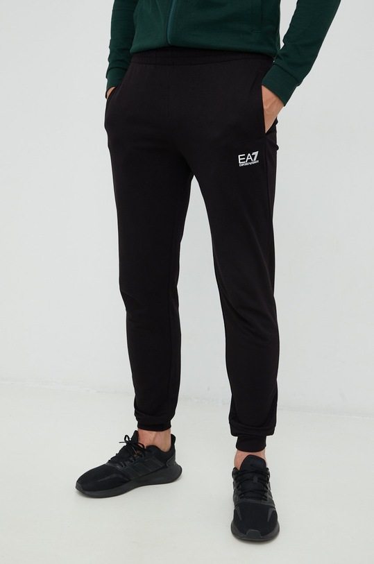 Odzież EA7 Emporio Armani dres bawełniany 8NPV80.PJ05Z zielony