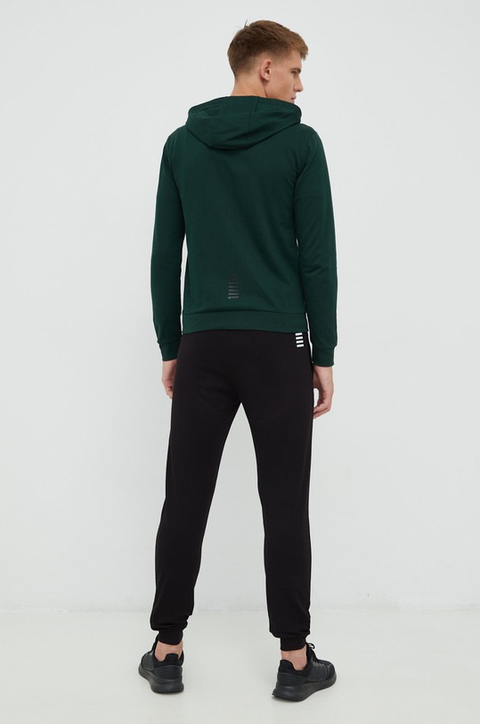 EA7 Emporio Armani dres bawełniany zielony 8NPV80.PJ05Z