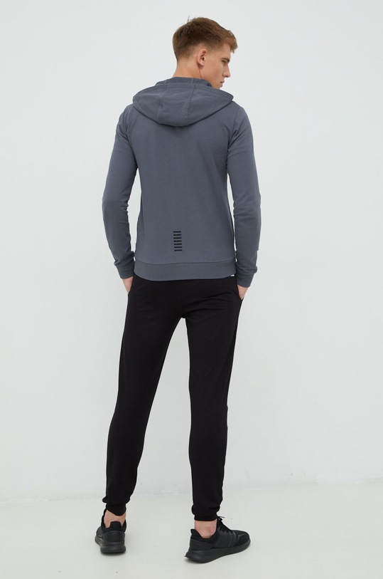 EA7 Emporio Armani dres bawełniany szary 8NPV80.PJ05Z