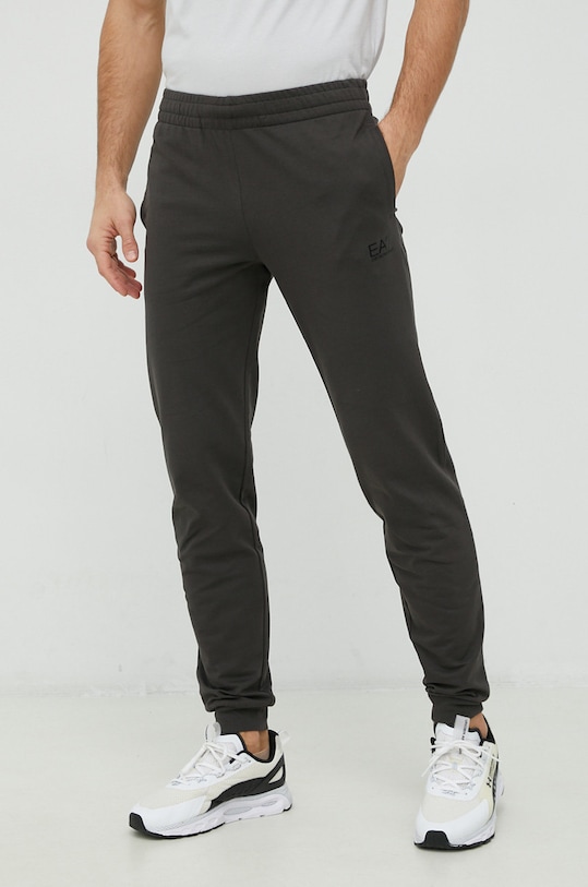 EA7 Emporio Armani dres bawełniany zielony 8NPV80.PJ05Z