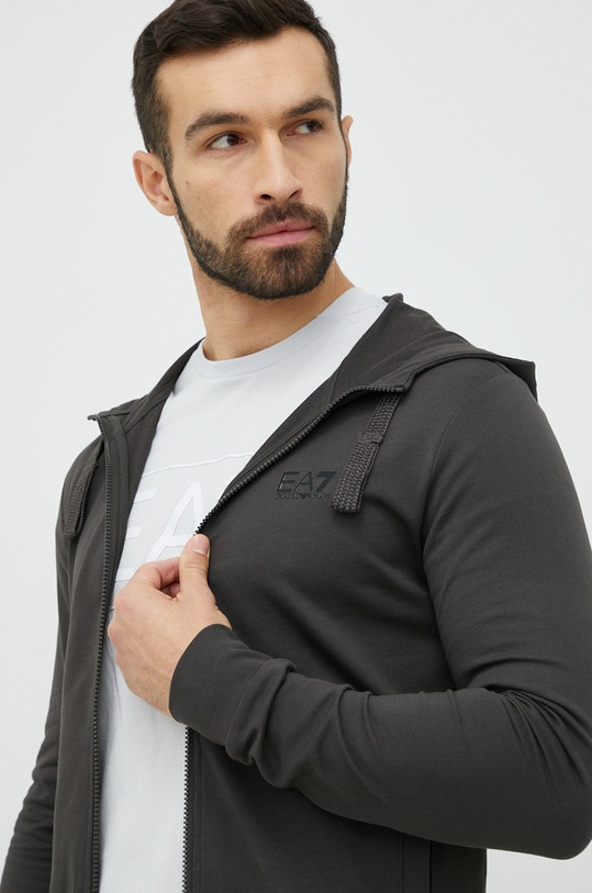 EA7 Emporio Armani dres bawełniany 8NPV80.PJ05Z zielony