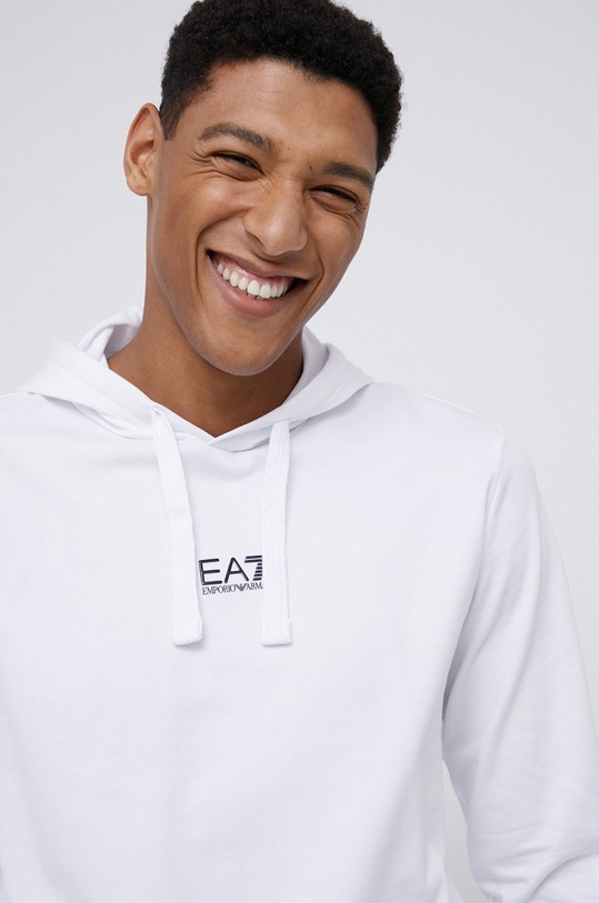 EA7 Emporio Armani dres bawełniany 8NPV81.PJ05Z biały