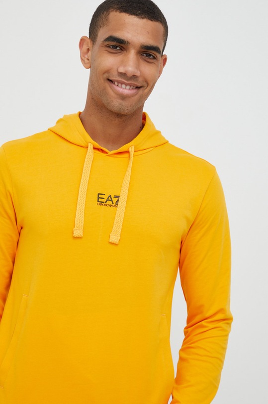 EA7 Emporio Armani dres bawełniany 8NPV81.PJ05Z żółty