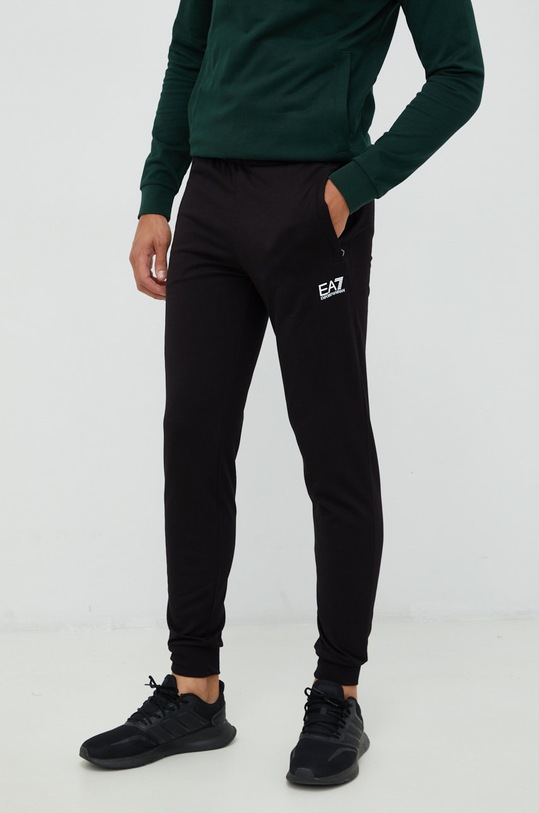 Odzież EA7 Emporio Armani dres bawełniany 8NPV81.PJ05Z zielony