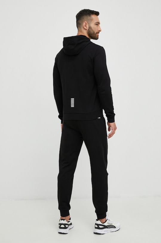 Odzież EA7 Emporio Armani dres bawełniany 8NPV81.PJ05Z czarny