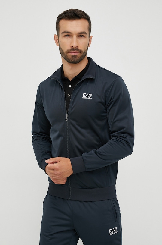Odzież EA7 Emporio Armani dres 8NPV71.PJ08Z.NOS granatowy