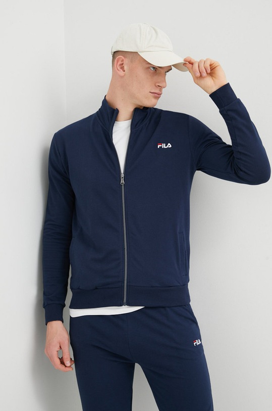 Odzież Fila dres FRENCH TERRY FPS1089 granatowy