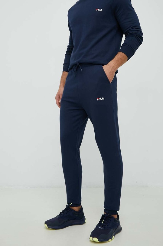 Odzież Fila dres lounge bawełniany FPW1104 granatowy