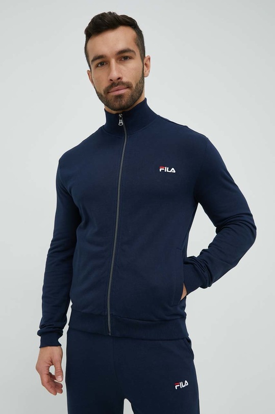 Fila dres lounge bawełniany FPW1105 granatowy AA00