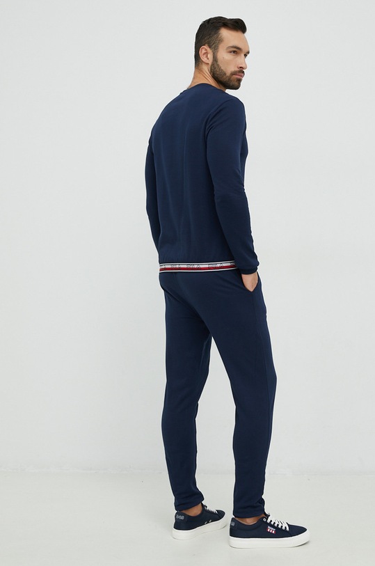 Fila dres lounge bawełniany FPW1106 granatowy AA00